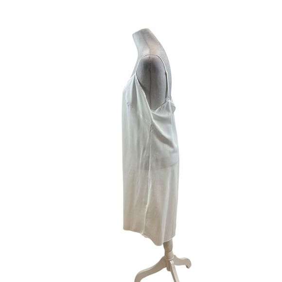Ladies Nanette Lepore White Slip Dress Midi Size 14 - Picture 4 of 10
